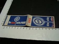 PURE OIL DEALERS WELCOM YOU TO   OHIO   MAP   undated but old