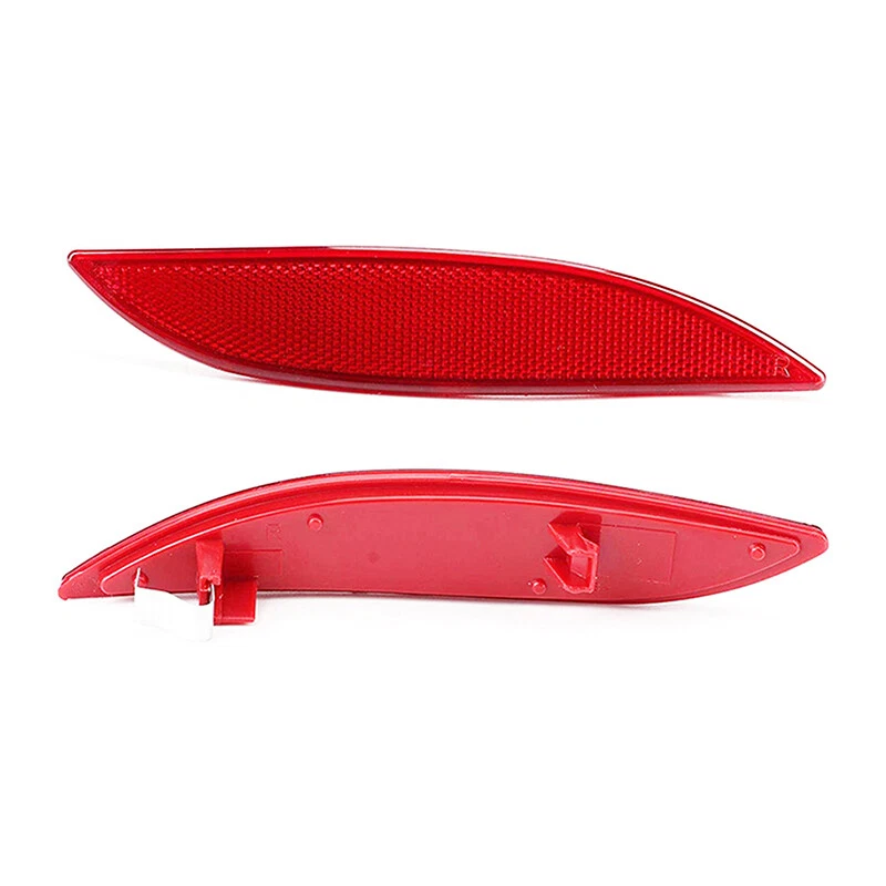 1 par de lentes reflectoras de parachoques trasero para Renault Megane MK3 2008-2013 2010 2009 Foto 3 de 4