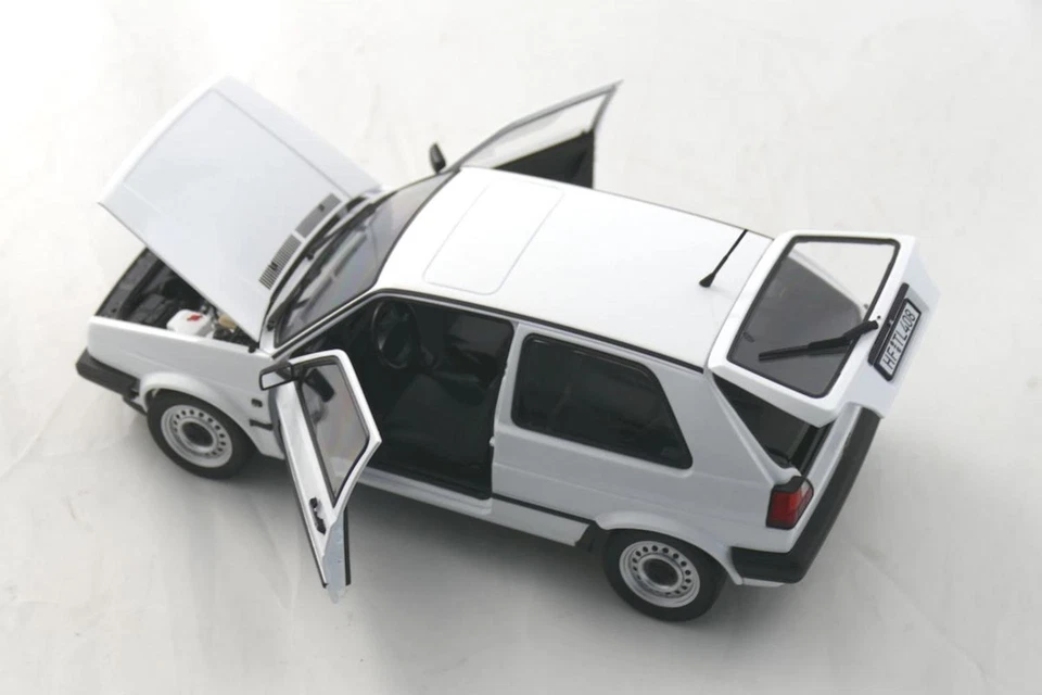 Volkswagen VW Golf 2 CL Modellino NOREV 1:18 Bianco 188561 - Immagine 2 di 4