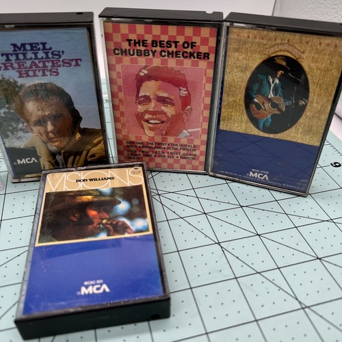 5 Country Cassette Vince Gill, Mel Tillis, Don Williams, Chubby Checker - Picture 3 of 11
