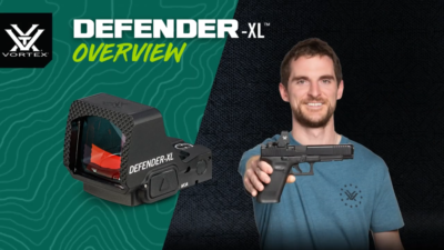 Vortex Optics Defender-XL Micro Waterproof 8 MOA Red Dot Sight