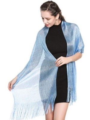 Schal Halstuch für Abendkleider - transparente Braut Damen Schals für Abschlussball, Hochzeit