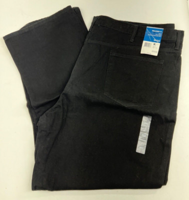 Kmart Basic Editions 46x32 Relaxed Fit Black Jeans 100% Cotton Denim  New W/Tags