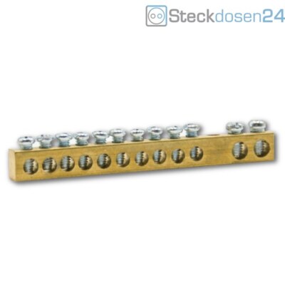 VIKO Messing Anschlußklemme 1x12
