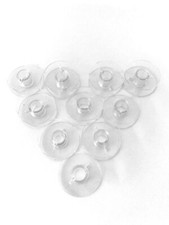 10 Kunststoff Spulen (Unterfaden) für Veritas Nähmaschinen ( DDR Nähmaschinen)