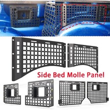 Side Bed Molle Panel For 2015-2026 Ford F150 Rear Truck Bed Panel Tailgate Steel