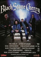 Black Stone Cherry - Runaway, Tour 2014 | Konzertplakat | Poster