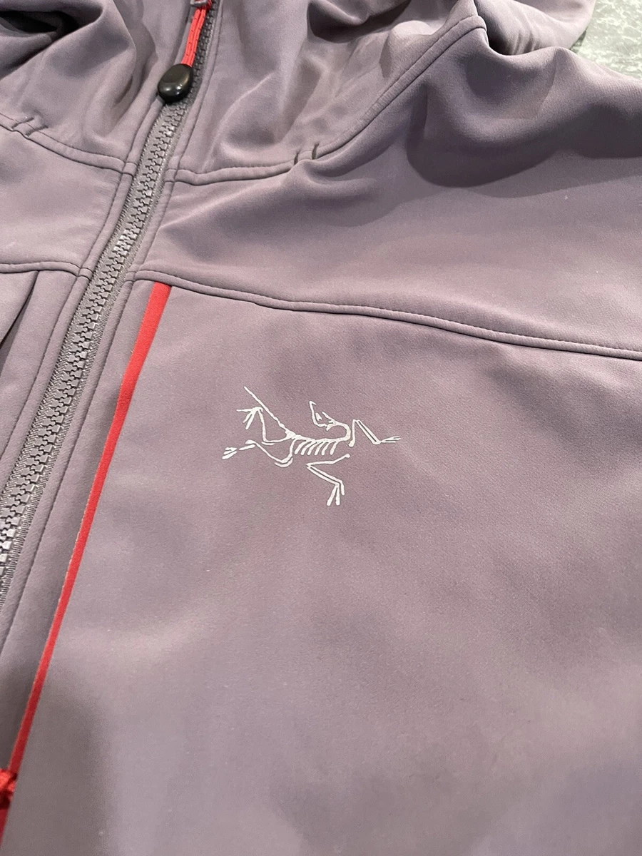 Vintage Arc'teryx Gray & Red Ski Snowboarding Winter Jacket