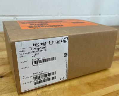 #ad FACTORY SEALED Endress Hauser Pressure Sensor Model: Ceraphant Order Code: P $199.00