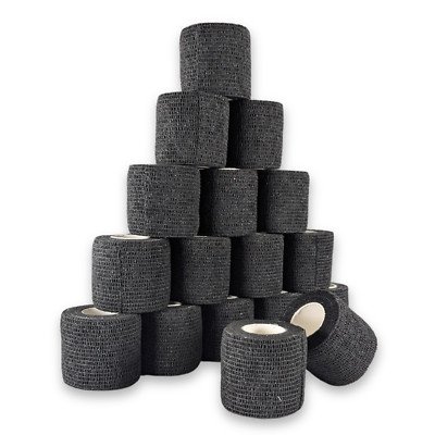 24-Rolls Self Adhesive Bandage Wrap, Vet Tape, Medical Tape (2 In x 5 Yds)