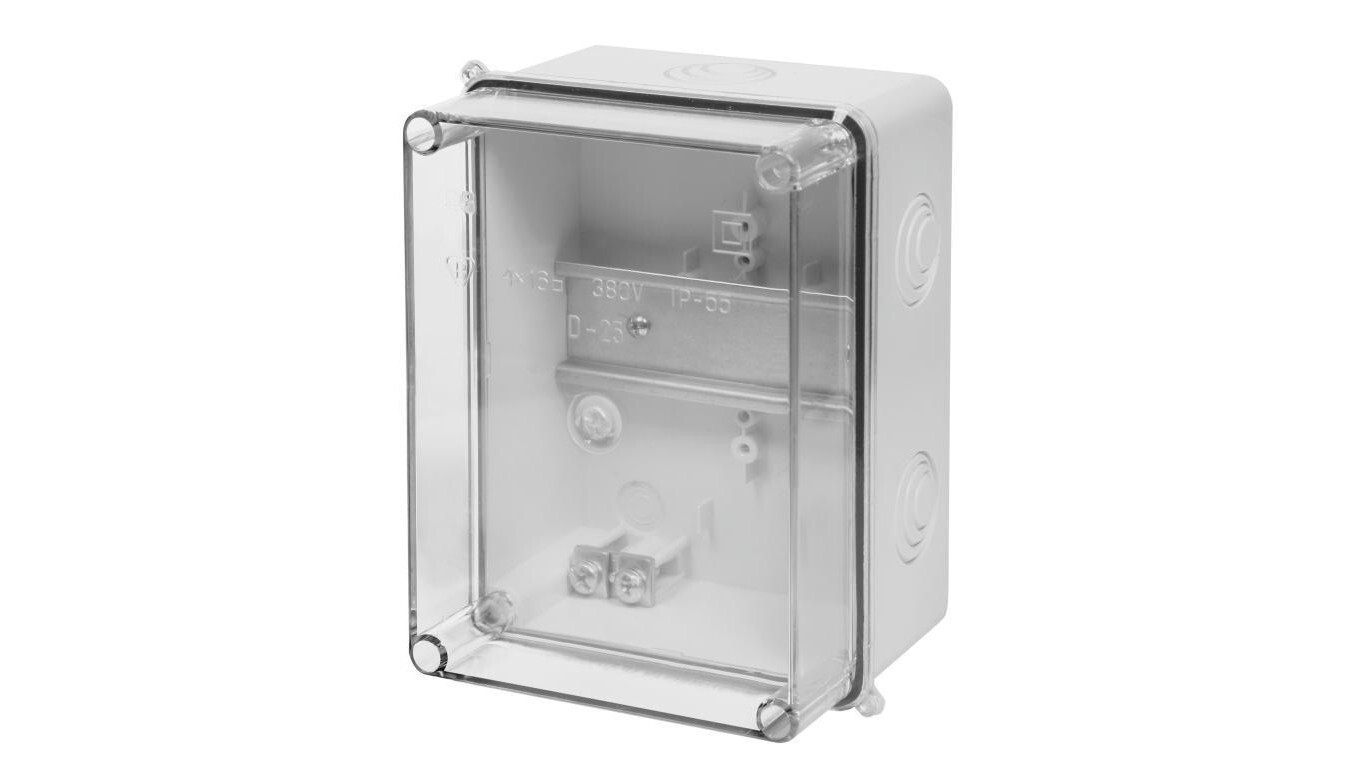 Enclosure 158x118x80mm IP55 OB-1/TH35 CARBO-BOX 0230-00 /T2UK