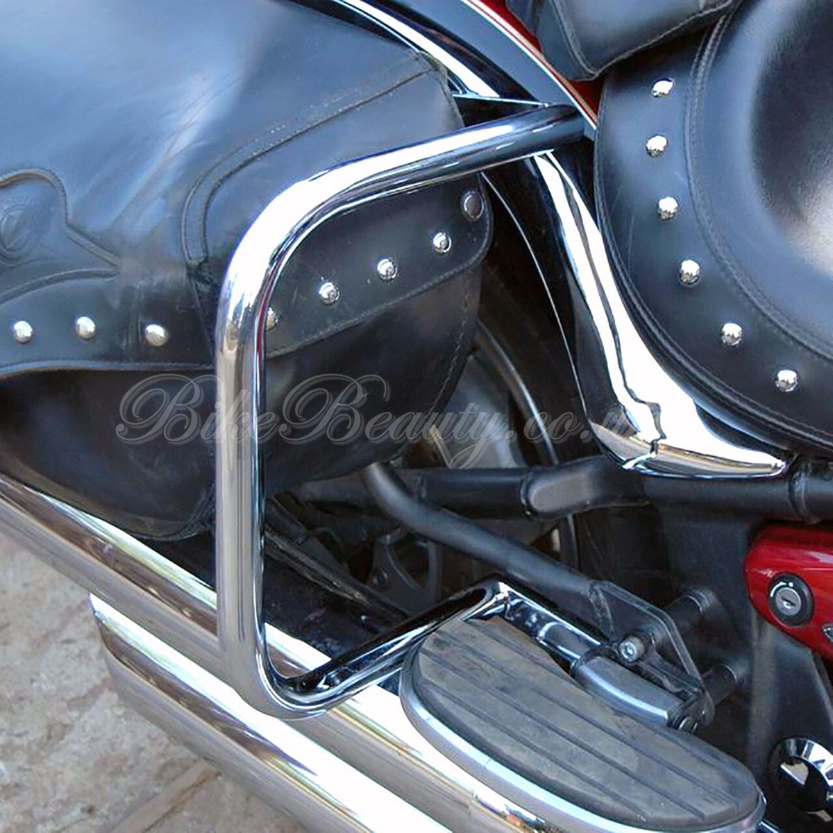 Kawasaki VN 2000 Vulcan Rear Crash Bars, Guards, Saddlebag