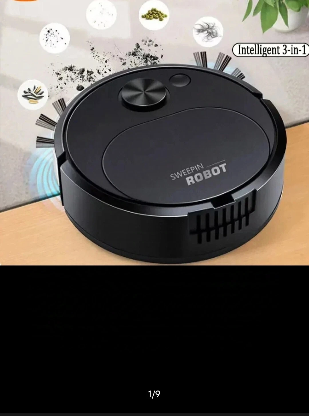 Rechargeable Smart Sweeping Robot Vacuum Cleaner Automatic Floor Mop Sweeper UK