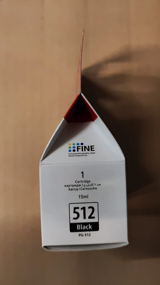 BOXED Canon PG-512 Black Genuine Ink Cartridge - FREE DELIVERY! Original (512) - Image 4 of 4