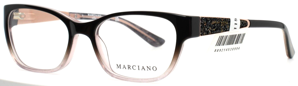 メガネ Guess FW25 Guess By Marciano - GM50013 - 005 (GM50013 005) MARCIANO GM50026 005 Black Womens Semi Cat Eye Eyeglasses 50