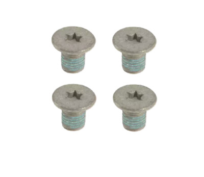 SET of 4 Brake Disc Rotor to Hub Set Screw Febi Bilstein for Mercedes  # 21663