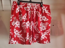 NWOT Lands' End Mens 6 Inch Volley Swim Trunk Shorts Size Small 40 3C338