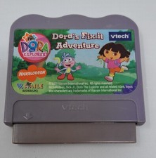 Vtech V.Smile - Dora The Explorer Doras Fix-It Adventure Cartridge Only Grey