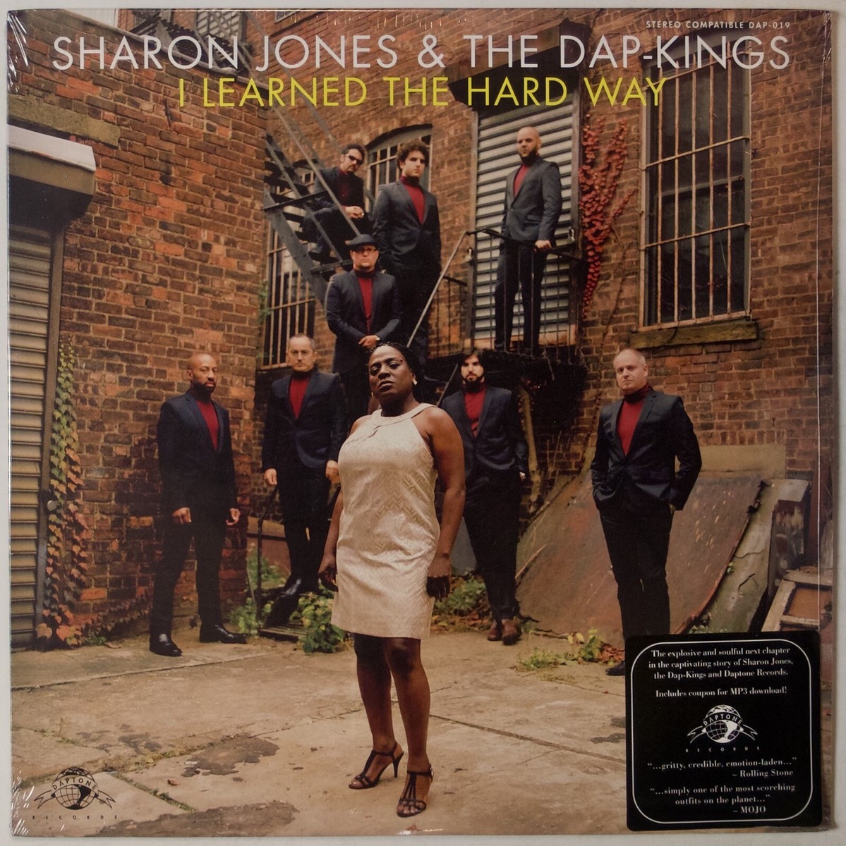 SHARON JONES &amp; DAP KINGS: I Learned the Hard Way US Daptone Soul Vinyl LP  Sealed
