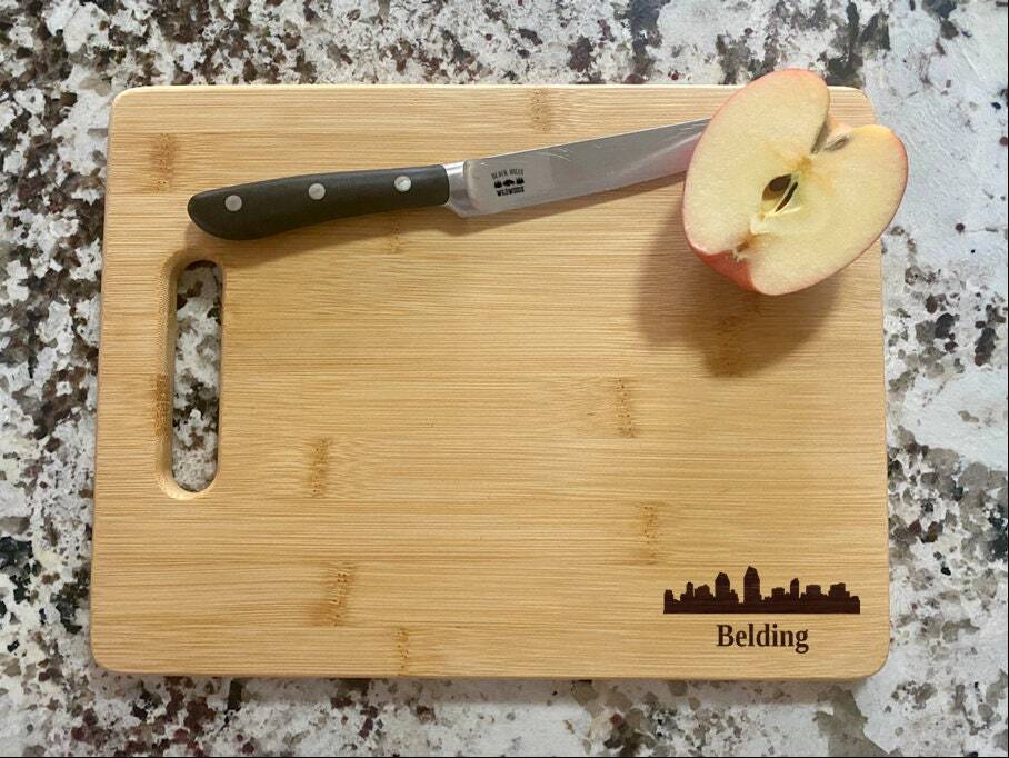 San Diego Cutting Board | SD Skyline Charcuterie Board | Custom Serving Tray |