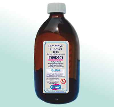 DMSO 100% hochrein 500 ml GlasFlasche Dimethylsulfoxid Lösemittel Methylsulfoxid