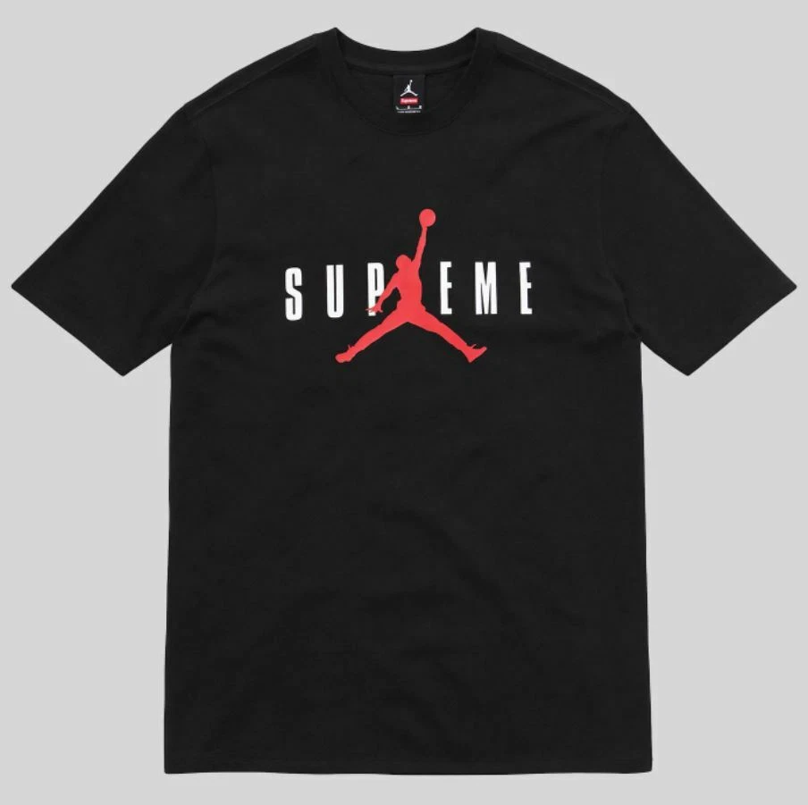 Tee shirt Supreme Jordan Jumpman noir L F/W 15
