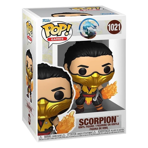 Funko Mortal Kombat One POP Scorpion Vinyl Figure NEW