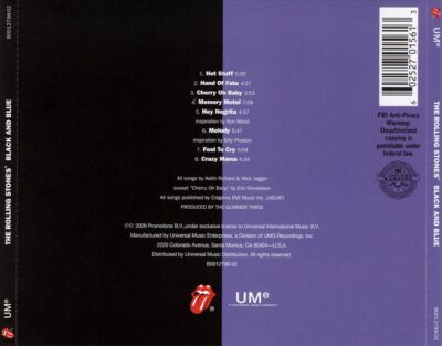 THE ROLLING STONES BLACK AND BLUE NEW CD