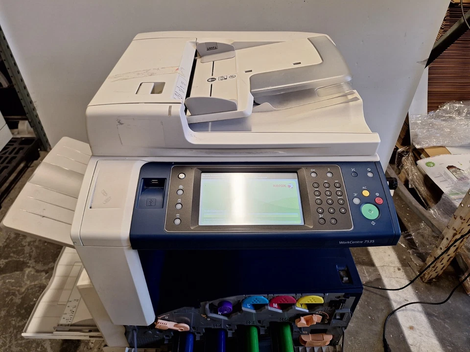 xerox workcentre 7535 multifunzione laser a colori A3 ex noleggio LEGGI BENE - Immagine 4 di 4