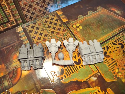 Chaos bot custom Space Crusade power plants Feet dreadnought compatible bits