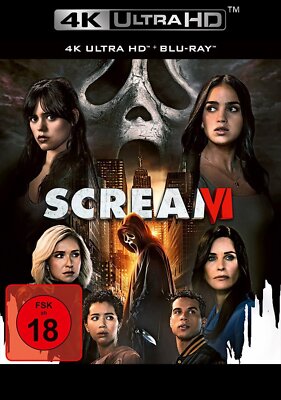 Scream VI (6) - Uncut 4K Ultra HD + Blu-ray # UHD+BLU-RAY-NEU