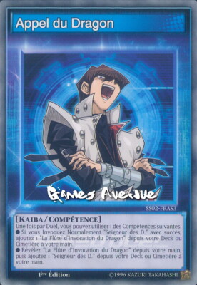 Yu-Gi-Oh! Call of the Dragon SS02-FRAS3 (SS02-ENAS3) VF/COMMUNE