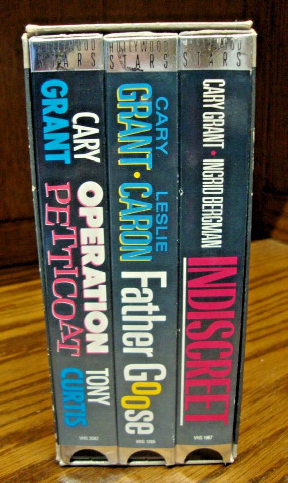 Cary Grant Special Edition 3 VHS Movie-Boxed Set Video Cassette Tapes Y4 - Image 3 of 4