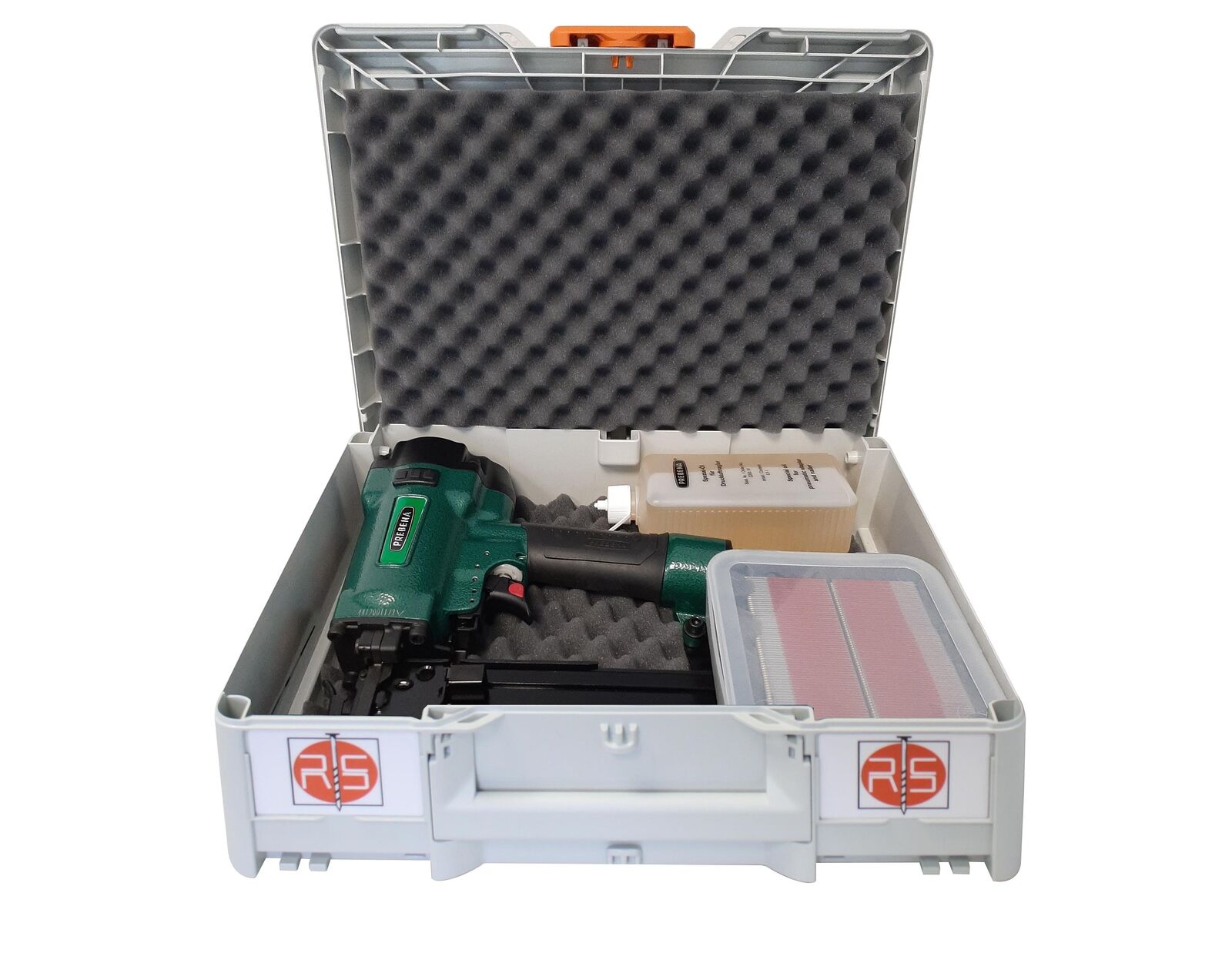 Details zu  Systainer Box Nr. 20 - Systainer-Koffer mit PREBENA Druckluftnagler 4C-Z50, Super Sonderpreis Popularität