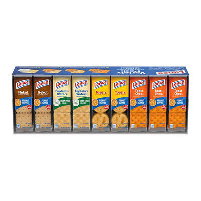 Lance Sandwich Crackers Variety Pack, 36 pk.(Free Shipping)