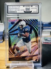 2023 Revolution Draft Saquon Barkley GMG Graded 10 Gem Mint 💎 Penn St. 
