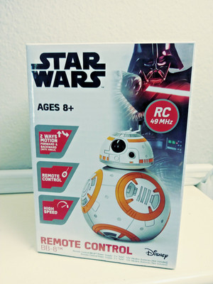 STAR WARS ROBOT BB-8 REMOTE CONTROL DROID *RC 49 MHz* DISNEY BRAND NEW