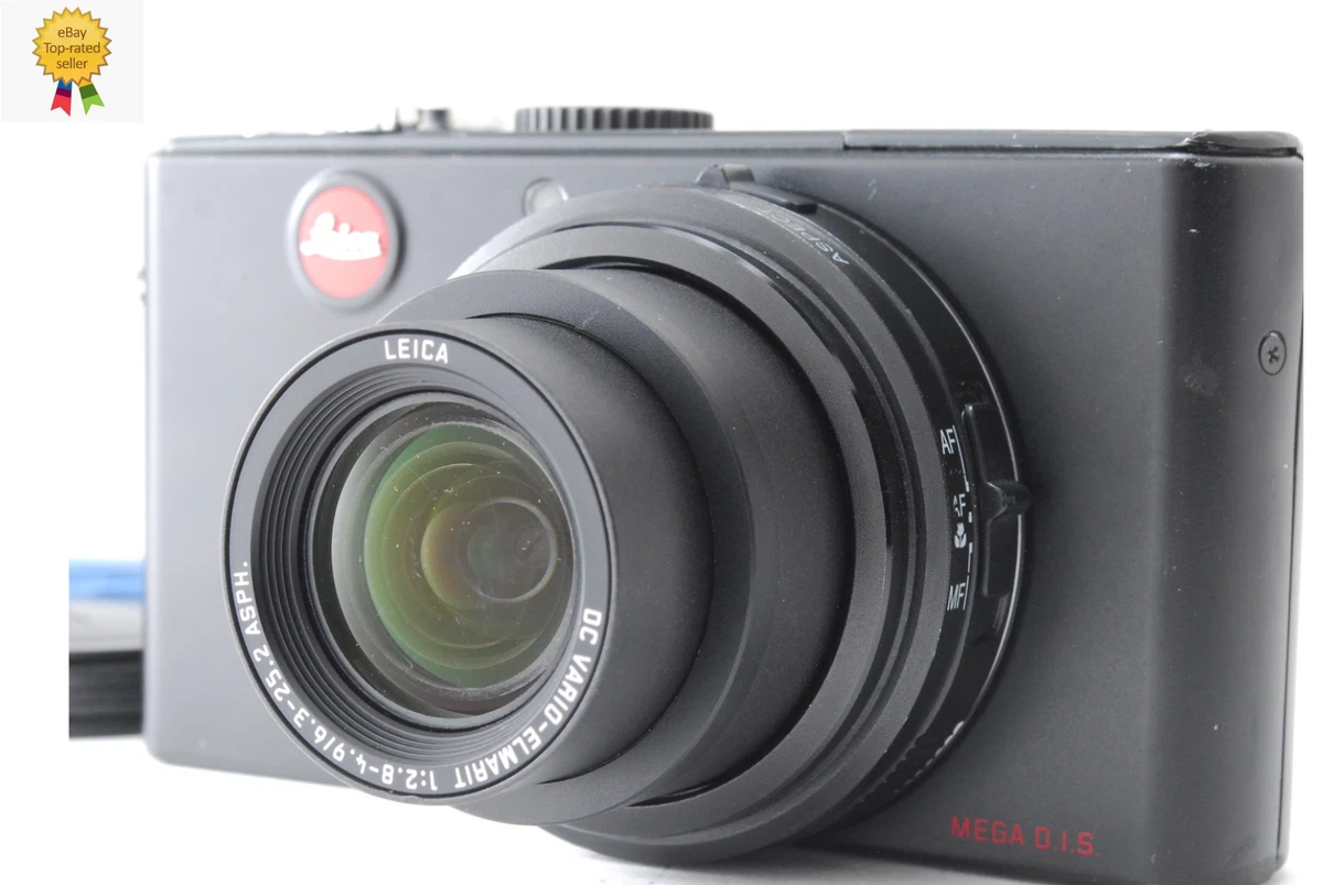 美品LEICA D-LUX3 Leica D-LUX 3 Digital Compact Camera Black 10.0 MP 16:9 CCD 2.8