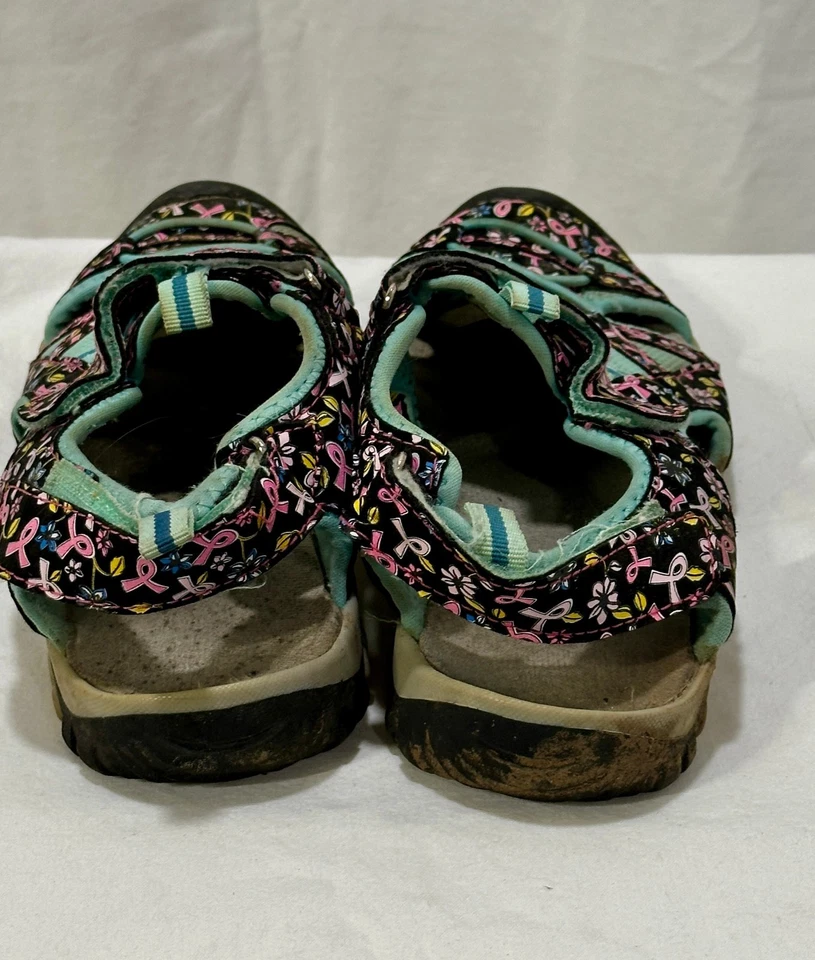 Breast Cancer Awareness Edition, Water/Hiking Shoes, Women's, Size 7, Black/Teal - Image 3 of 4