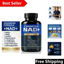 Rejuvenate With Boostiva Nad 60 Capsules Male-specific Formula For Vitality