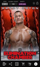 TOPPS WWE SLAM DIGITAL CARD 2020 SR RANDY ORTON ELIMINATION CHAMBER RED BASE