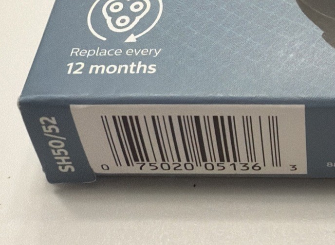 Philips Norelco SH50/50 Replacement Blades for Series 5000 Electric Shavers
