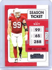 2021 Panini Contenders #3 J.J. Watt