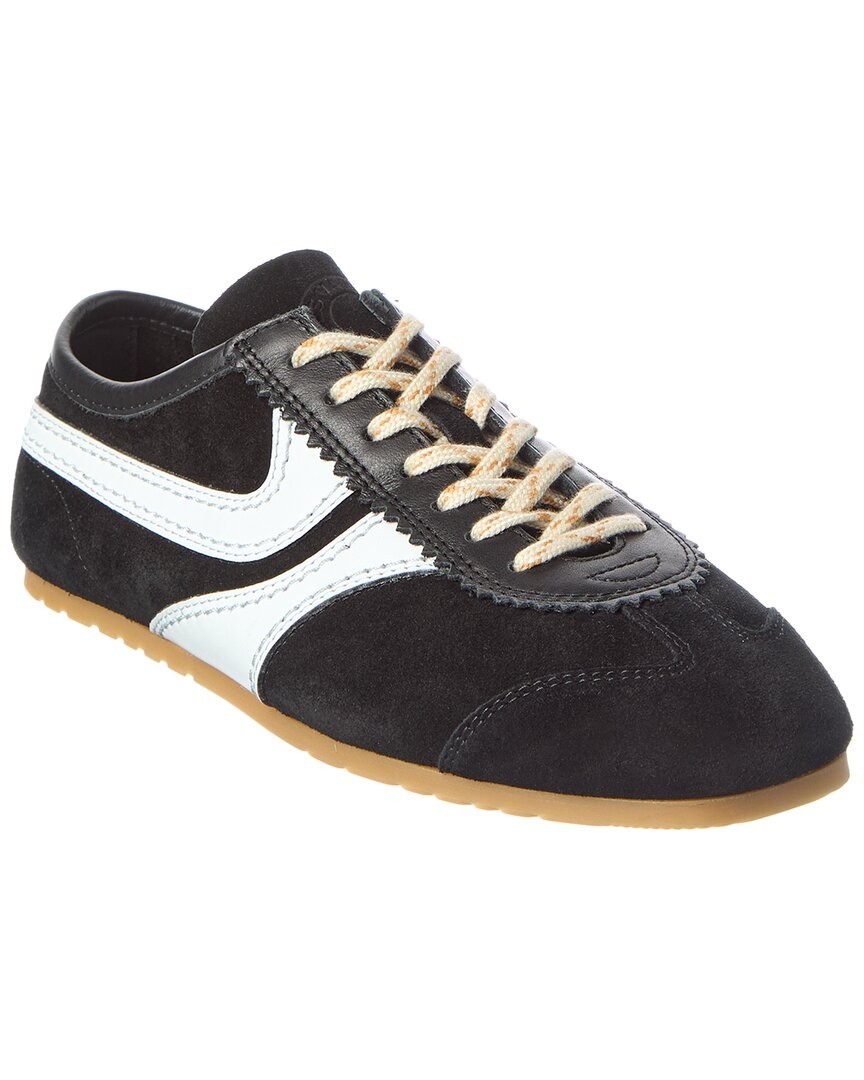 Dries Van Noten Suede & Leather Paneled Sneaker Women's