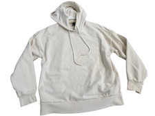 Universal Thread Co Womens Hoodie Large Size L Ivory Cream Off White Pullover