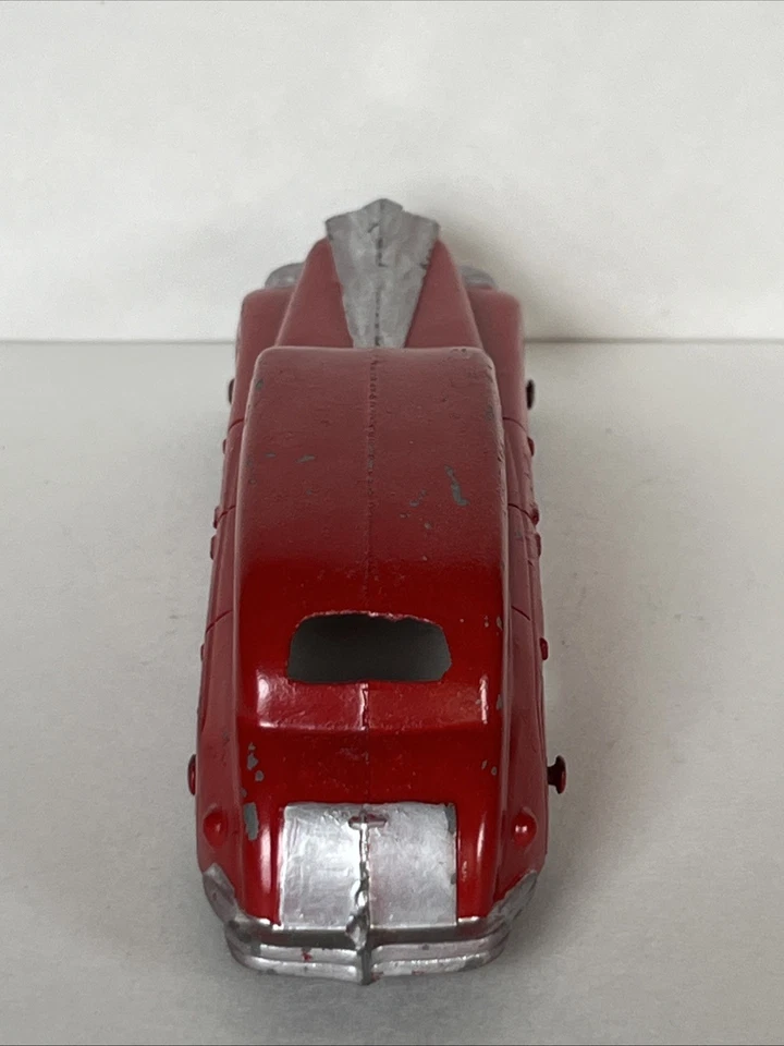 TOOTSIE TOY ROJO 4 PUERTAS TECHO RÍGIDO SEDÁN LIMUSINA 5.50" Foto 4 de 4