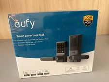 eufy Smart Lock C33 Wi-Fi Fingerprint Keyless Door Lock with Handle, APP Control