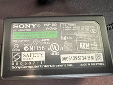 Genuine Sony PSP AC Adapter/Charger For PSP 1000 2000 3000 Slim Lite