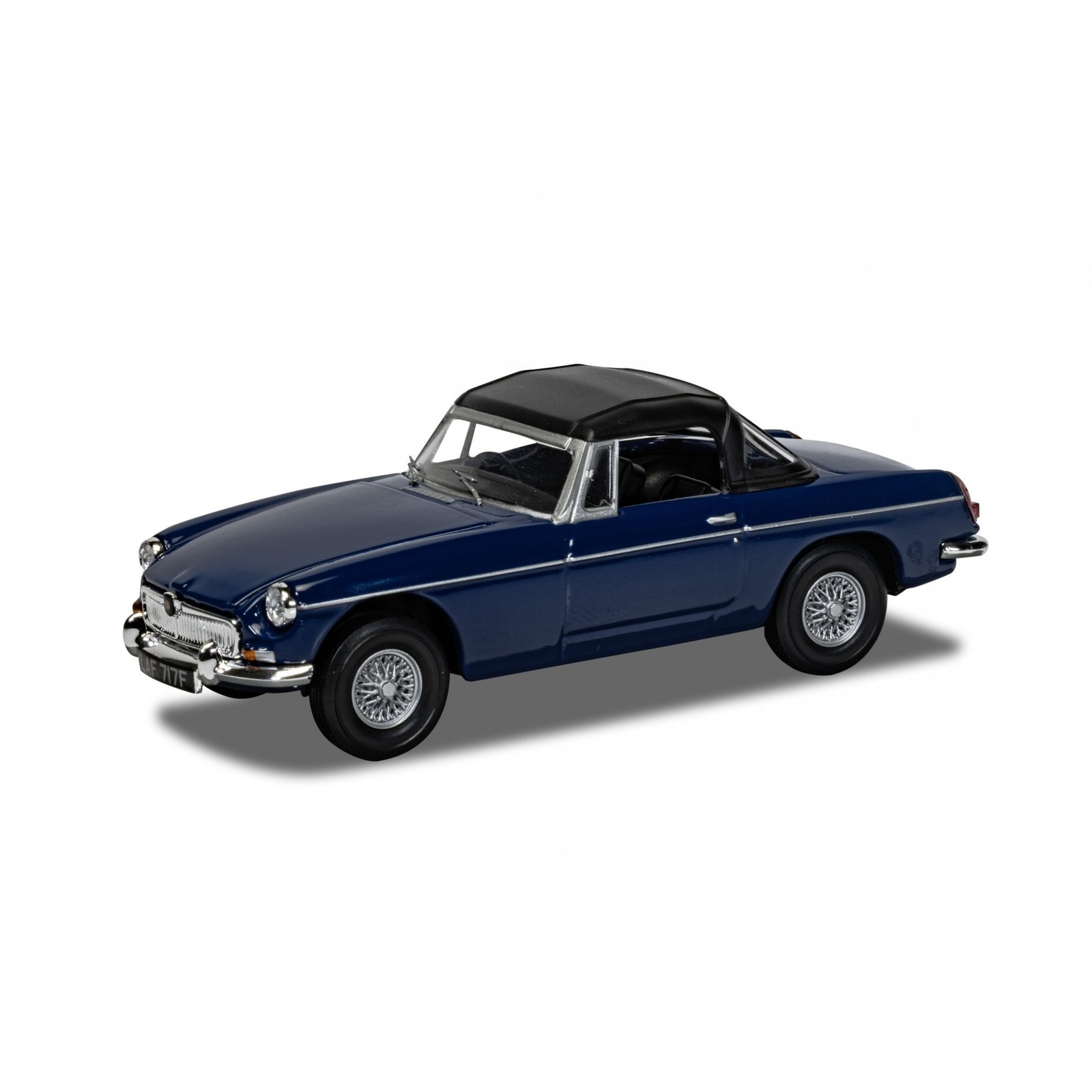 Corgi Vanguards 1:43 MGB Roadster, Mineral Blue Model Car