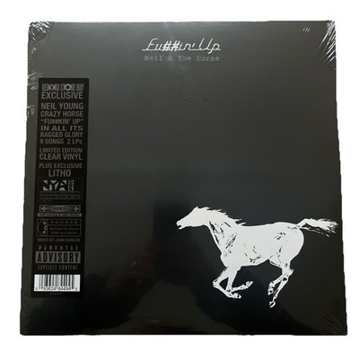 Neil Young with Crazy Horse Fu##in' Up 2LP Vinyl RSD New Sealed sleeve damage 